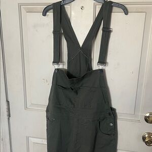 American bazi Olive Green Overall pants with Adjustable Straps 3XL